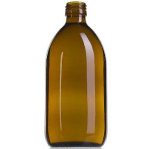 Φιάλη Ευρυλαίμια Καραμελέ 500ml PP28